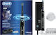 Oral-B Genius 10000N Elektrische Zahnbürste mit Timer, Drucksensor und Reisetasche Schwarz