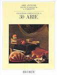 Ricordi Arie Antiche - 30 Arie No.2 Παρτιτούρα για Φωνή
