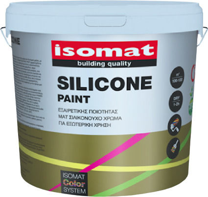 Isomat Silicone Paint Plastic Paint for Exterior Use White 10lt