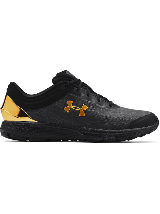 Under Armour Charged Escape 3 Ανδρικά Αθλητικά Παπούτσια Running Μαύρα
