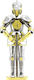 Fascinations European Knight Armor Метална Фигура за Моделизъм 5.1x2.5x2.5см.