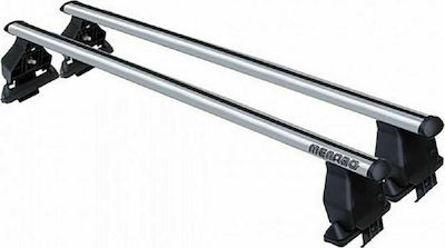 Menabo for Cars with Factory Bars (with Roof Rack Legs) Silver