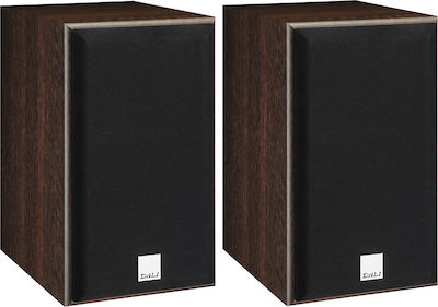 Dali Spektor 2 Pair of Hi-Fi Speakers Bookself 100W 2 No of Drivers W17xD23.8xH29.2cm. Walnut