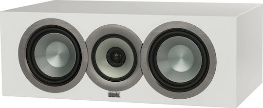 Elac UNI-FI CC U5 Ηχείο Hi-Fi Κεντρικό 40W 3 Δρόμων Π49.8xΒ29.3xΥ17.8εκ. Λευκό
