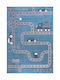 Ezzo A167A Детско килимче Памучно Light Blue 133x190см Дебелина 12мм