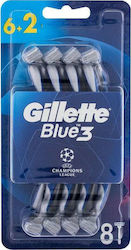 Gillette Comfort Champions League Razor Disposable Razors 8pcs