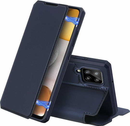 Dux Ducis Skin X Book Δερματίνης Μπλε (Galaxy A42)