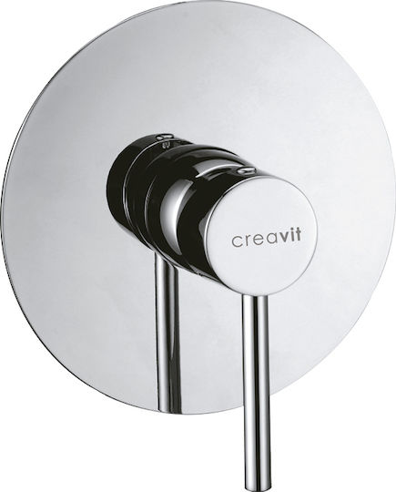 Creavit DFC2098 Μίκτης Μπαταρίας Εντοιχισμού Νιπτήρα 1 Εξόδου Ασημί Creavit DFC2098 Μίκτης Μπαταρίας Εντοιχισμού Νιπτήρα 1 Εξόδου Ασημί
