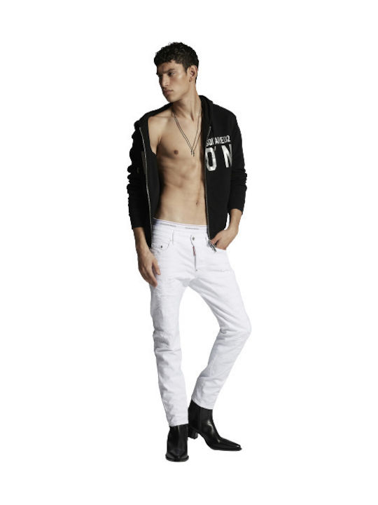 Skater Herren Jeanshose Weiß