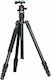 Benro FIF18 Aluminium Kamerastative + B0 aus Aluminium mit Kugelförmiger Kopfart bis 166,8cm und Maximale Belastung 8kg