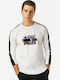 Camaro Men's Long Sleeve Blouse White