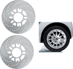 Simoni Racing Διακοσμητικά Δισκόφρενα Αλουμινίου Φ255mm 2τμχ