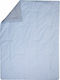 Nef-Nef Homeware Cotton Baby Quilt All Aboard 110x140cm Blue