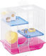 Imac Imac Rodents Cage for Hamster Pink 45x30x4...