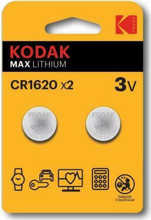 Kodak Max Lithium Baterii pentru ceasuri CR1620 3V 2buc