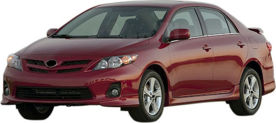 S-dizayn Декоративни стикери за автомобилни прозорци за Toyota Корола 4бр