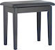 Stagg Σκαμπό Πιάνου Matt Black Μ54xΠ32xΥ48cm
