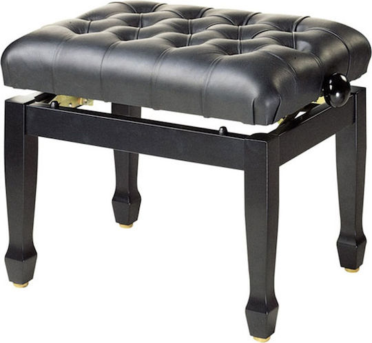 Stagg PB85 BKP Stool Piano Adjustable High Gloss Black L58xW42xH45-54cm