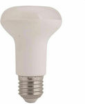 Eurolamp LED Lampen für Fassung E27 und Form R63 Warmes Weiß 800lm 1Stück