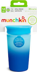 Munchkin Miracle Color Changing Toddler Plastic Cup 266ml for 12m+ Blue