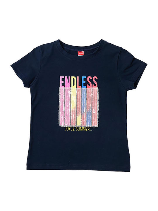 Joyce Παιδικό T-shirt Μπλε Endless