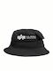 Alpha Industries Utility Υφασμάτινo Ανδρικό Καπέλο Στυλ Bucket Μαύρο