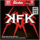 Dunlop String Lab Series Kerry King Набор Струни за Електрическа Китара Никелова Рана 10 - 52