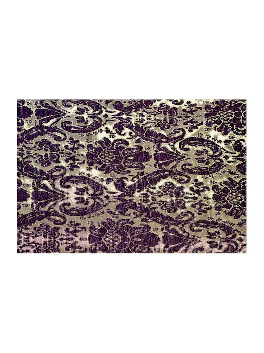 Zaros Decoration Fabric 150x300cm Μαύρο / Χρυσό