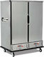 Empero Commercial Kitchen Food Cart EMP.BQ2 Heated H181xW136xD88.5cm