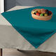 Lino Home Checkered Renas 100 Petrol 90x90cm