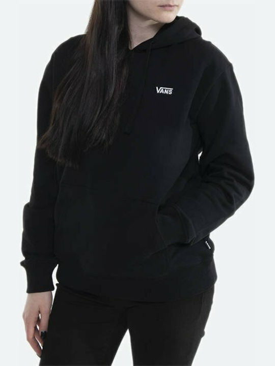 Flying V Women's Sweatshirt Hooded Black