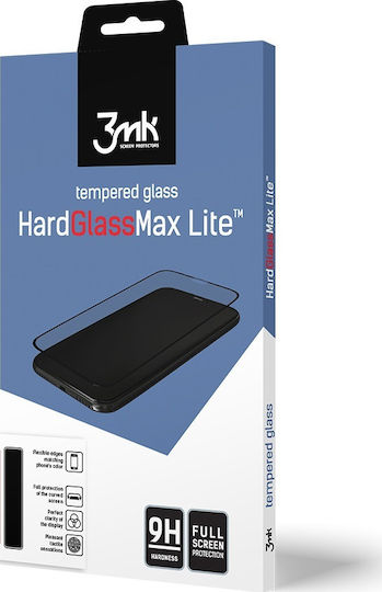 3MK Hard Glass Max Lite Full Face Стъклен Протектор (Huawei Mate 20 Lite)