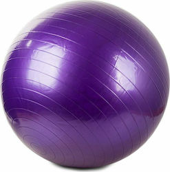 Μπάλα Pilates 65cm σε Μωβ Χρώμα Μπάλα Pilates 65cm σε Μωβ Χρώμα