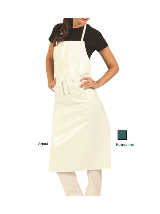 Kitchen Lab Apron PVC Palatex - White