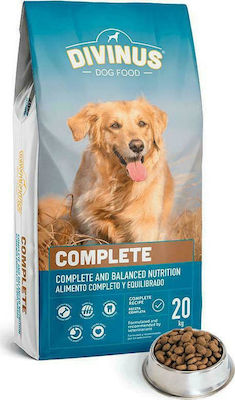 Divinus Pet Nutrition Complete Adult 20kg Trockenfutter für erwachsene Hunde mit Fleisch