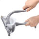 Handpresse Zitrone / Orange aus Metall in Silber Farbe