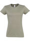 Sol's Imperial Women's Short Sleeve Promotional T-Shirt Khaki