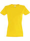 Sol's Women's Short Sleeve Promotional T-Shirt Yellow