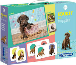 Clementoni Board Game Edukit 4 in 1 Puppies for 1+ Players 3+ Years 18071 (EN)