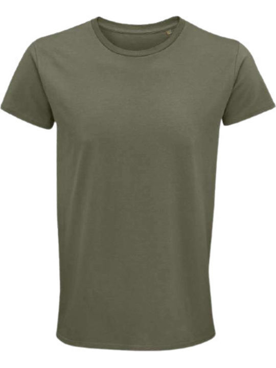 Sol's Crusader Men's Short Sleeve Promotional T-Shirt Khaki Sol's Crusader Men's Short Sleeve Promotional T-Shirt Khaki