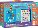 Luna Learn The English Alphabet & Numbers Kids Magnetic Board 35x24cm