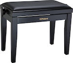 Roland (us) Adjustable Piano Bench Satin Black L55xW33xH45.5-55.5cm