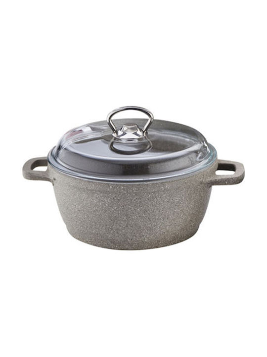 Falez Granistone Cast Aluminum Stockpot 28cm