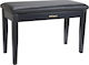 Roland Stool Piano Satin Black L75xW35xH55.5cm