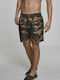 Herren Badebekleidung Shorts Khaki Tarnfarben