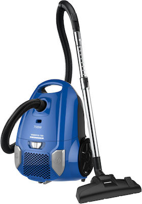 Heinner Vacuum Cleaner 170W Bagged 3lt Blue