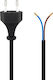 Goobay Power Cord In Black Colour