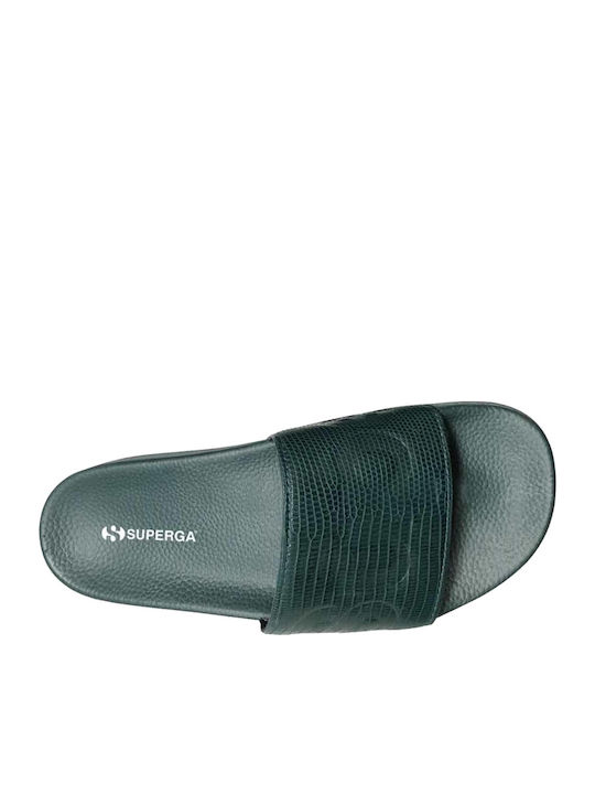 Superga Women's Slides Green S71115W-A0Q - Main Image