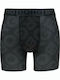 Men's Boxer Black with Patterns