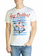 Yes Zee Herren T-Shirt Kurzarm Weiß T700-TL18-0127
